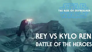 HOW MUSIC CAN CHANGE A SCENE - Rey vs Kylo Ren Episode IX ''Battle of the Heroes''