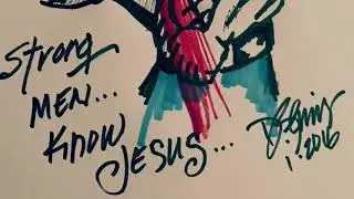 Strong men love Jesus