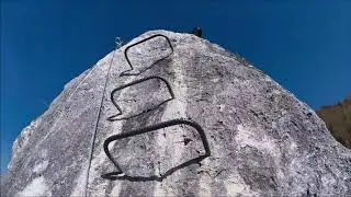 Via Ferrata du Bélvèdere, Nax, Valais, Suisse, Klettersteig, 08-11-2020