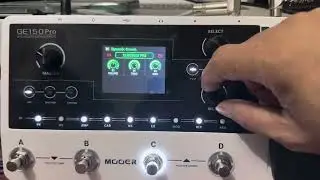 Mooer GE 150 Pro - Edición Od ( acompañamiento y solos con ganancia moderada ) 