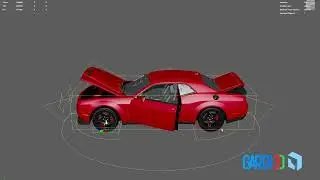 🚗 Car Rig Demo &ndash; Maya