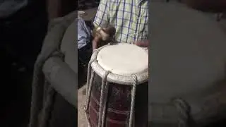 Dholak professional quality sound check- contact@ 9506855555