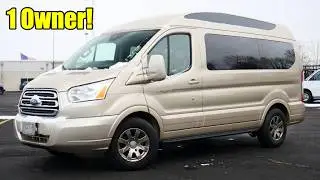 Nice 1 Owner! 2019 Ford Transit Conversion Van By Explorer Vans | Sherry Review