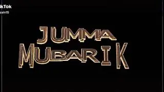 Jumma Mubarak to All Muslims .fri 3rd January 2020