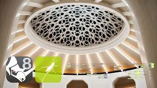 Parametric Design Tutorial Pattern Dome Structure Using Grasshopper for Rhino 8 3D
