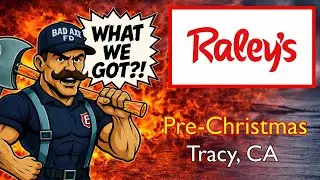 Магазин Raley&rsquo;s, Трейси, Калифорния, прямо перед Рождеством! Что мы получили?!