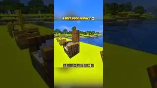 Top 4 best door design's 💀#minecraft #shorts #ytshorts