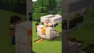 they Easiest Automatic Cooked chicken Farm tutorial+1.21.11 Minecraft