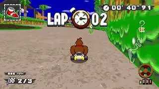SRB2Kart Record Attack - GCN DK Mountain 1:59.42