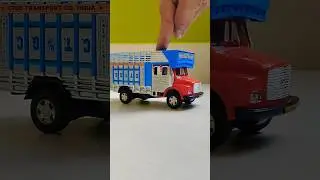 Truck Realistic Miniature | Ashoke Leyland Tata | Diecast unboxing Full Punjab Lorry Goods Carrier