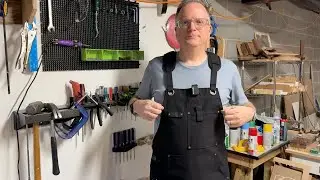 Woodworking Canvas Apron for Men, Heavy Duty, Pockets