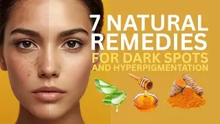 7 Natural Remedies for Dark Spots and Hyperpigmentation | Clear Skin Naturally #turmeric #aloevera