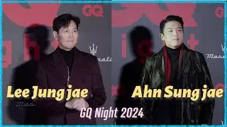 [4K] Lee Jung-jae and Chef Sungjae Ahn Shine at GQ Night Photocall