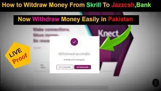 How to withdraw money from Skrill Instant  into JazzCash, Easypaisa, Bank | Hassan Gaming and Tech