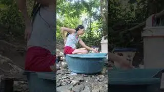 Because I'm really tired I just wash my clothes in my body as well as I do bath together