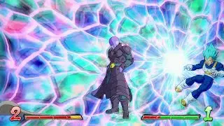 Dragon Ball Fighterz Vegeta vs Hit