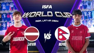 Latvia v Nepal (Group C) | ISFA World Cup 2024 - 3v3 Street Football