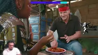 DOLO REACTS TO Eating in Africa's WILDEST Fish Market!! Seafood Factory!!