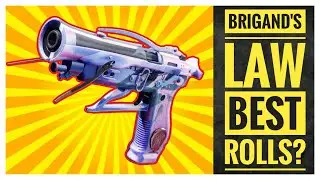 Destiny 2 Brigand's Law God roll! Best Sidearm?