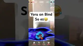 How to play YORU on BIND! #valorant #valorantclips #yoru #gaming #yosho #valoranthighlights #1v5ace