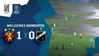 Muita chuva e jogo suspenso! Melhores Momentos - Sport 1 x 0 ABC - Copa do Nordeste