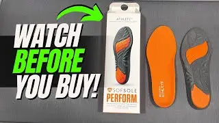 Up Close Review of Sof Sole womens Athlete Performance Full-length #insoles !