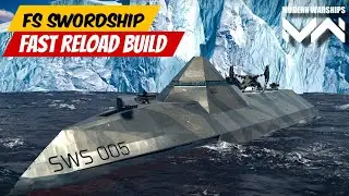 FS SWORDSHIP- Fast Reloading Equipment Setup /Will Protect the ship? #modernwarships