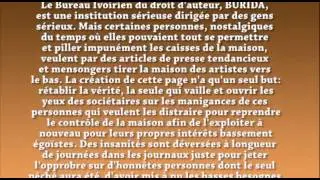 LA VERITE SUR LES MALVERSATIONS AU BURIDA.wmv