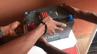iMax 10 home Solar System - Unboxing solar battery