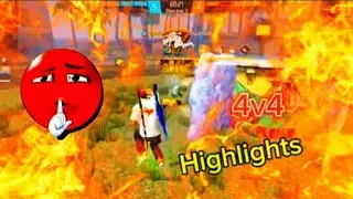 4v4 Custom Highlights |K7X|Gameplay,Editing and script I make not use any other creator clip #viral