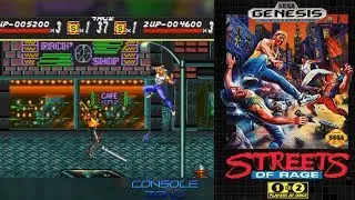 Streets of Rage (Улицы Ярости) - прохождение игры на двоих (Sega Mega Drive, 16-bit)