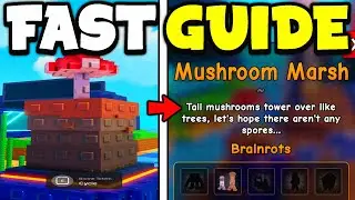 FAST GUIDE for MUSHROOM BIOME in Plants Vs Brainrots Roblox