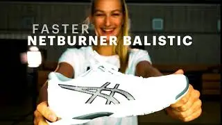 Asics Netburner FF 2 Volleyballschuh - mit Lina Alsmeier