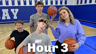 Last to leave INDOOR BASKETBALL COURT!