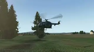 Flight training , JRX BO105 , X-Plane 11.55 - Vulkan