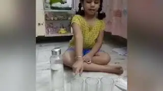 Walking Water Experiment done by Prashasti 😊/ Kids Simple Science Activities