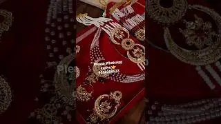 Rajputi jewellery collection ❤️ gold polish gurrenty jadav jewellery set 🤗#shorts #jewellery