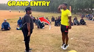 Ground में Officer की Grand Entry | Barik Commando Fitness