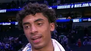Max Christie PostGame Interview | Utah Jazz vs Dallas Mavericks
