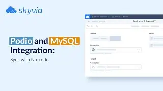 Podio & SQL Database Integration: Sync with No-code