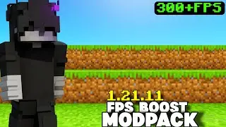 Minecraft 1.21.11 FPS BOOST Modpack &ndash; 500+ FPS 😳 | Best Lag Fix Pack Ever!