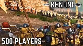 500 Players Simulate A Medieval Battle