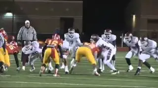 H.S. Football 3A DI Area Round  Silsbee 37  Stafford 13
