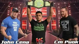 WWE Night Of Champion 2025: Джон Сина против Си Эм Панка, полный матч 2025 года.