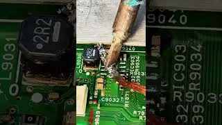 #techtips #asmr #daily #electronics #shortvideo #usa #electronicsdiy #soldering #tvrepair #pcbrepair