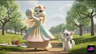 Luna & Shadow: From Laundry Chaos to Rainy Kindness | Pixar Style Cat Short Film | Fun Swipe