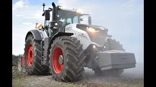 UNIQUE EN FRANCE !! Fendt 1046 Blanc broyage de pierre ! White Fendt