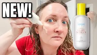 NEW RELEASE! SUPERGOOP Mineral Glow Screen REVIEW (unexpected reaction)