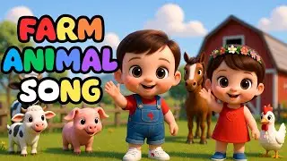 Old MacDonald Had a Farm | Farm Animal Song for Kids | nursery rhymes for kids