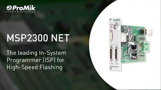 MSP2300 NET: The leading In-System Programmer (ISP) for High-Speed Flashing
